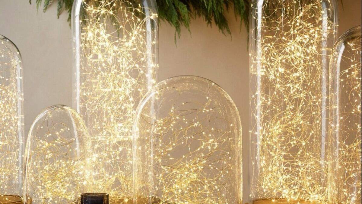 Гірлянди в інтер'єрі Гірлянди в інтер'єрі